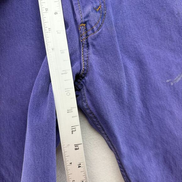 Vintage Levis Jeans Men's 30x32 Fits 30x30 Purple 550 Relaxed Loose Baggy y2k - Picture 8 of 12